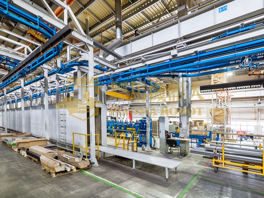 Stacking and releasing chain conveying system